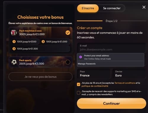 Comment profiter du bonus de bienvenue Mad Casino ?
