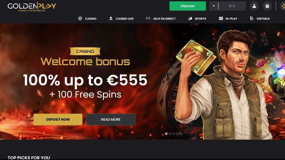 Golden Play Casino - Aperçu