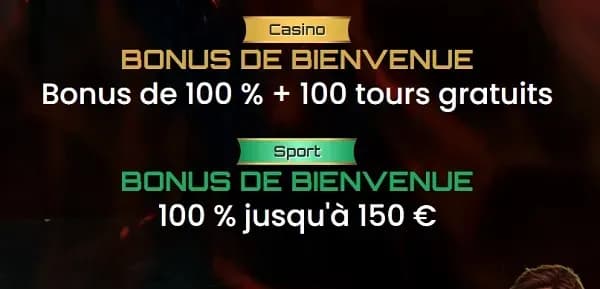 bonus de bienvenue goldenplay