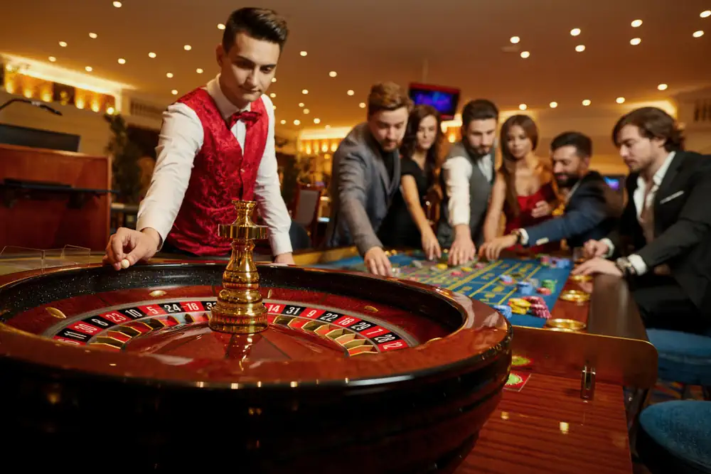 Roulette au casino